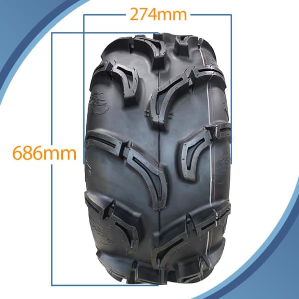 27x11.00-12 ATV Renkaat 275/70-12 6ply WU24 OBOR Scoprio 56J Road Legal (4 kpl)