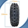 Miniatyrbild 3 av 9: 22x7.00-10 Slasher ATV Quad Däck WP01 OBOR Race Däck 6ply Road legal (uppsättning av 2)
