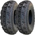 Miniatyrbild 1 av 9: 22x7.00-10 Slasher ATV Quad Däck WP01 OBOR Race Däck 6ply Road legal (uppsättning av 2)