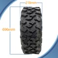 Miniatyrbild 3 av 9: 27x9.00R14 ATV-däck 225/70R14 OBOR Lynx 8ply WL15 E-Marked Road Legal 54M 212kgs