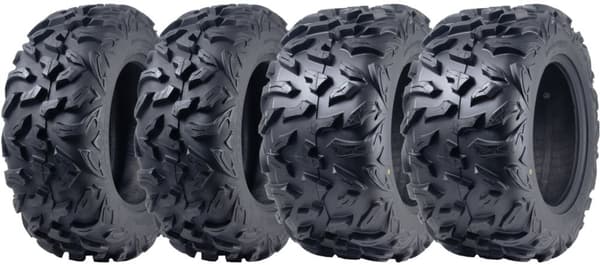 27x11.00R14 & 27x9.00R14 ATV-dæk OBOR Vulture 6-ply Road Legal (sæt med 2 & 2)