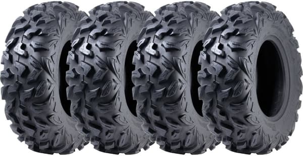 25x8.00R12 ATV-rengas 205/80R12 OBOR Vulture 6-kerroksinen Road Legal 60J 250kg (4 kpl) (4 kpl:n sarja)