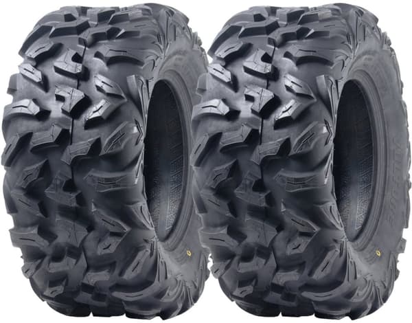 25x10.00R12 ATV-dæk 255/65R12 OBOR Vulture 6ply Road Legal 67J 307kg (sæt med 2)