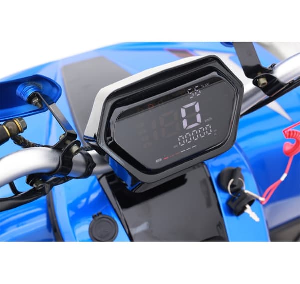 ATV ELF750 blå, elmotor 750W