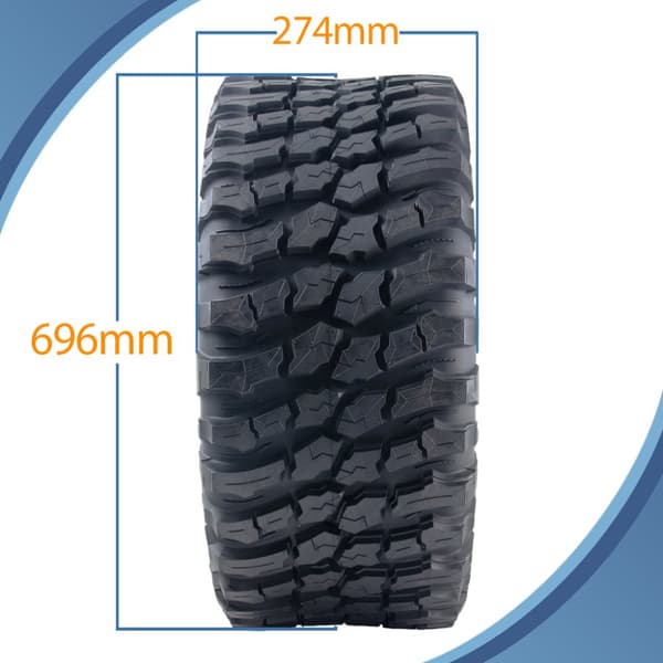 27x11.00R14 ATV rengas 8ply 275/60R14 WL21 OBOR Terrarex 56M Road Legal (4 kpl)