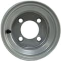 Pikkukuva 2 / 9: 7.00x8 Golf Buggyn vanteet hopea 4 tuuman PCD Yamaha E-Z-go Club car Garia (3 kpl)