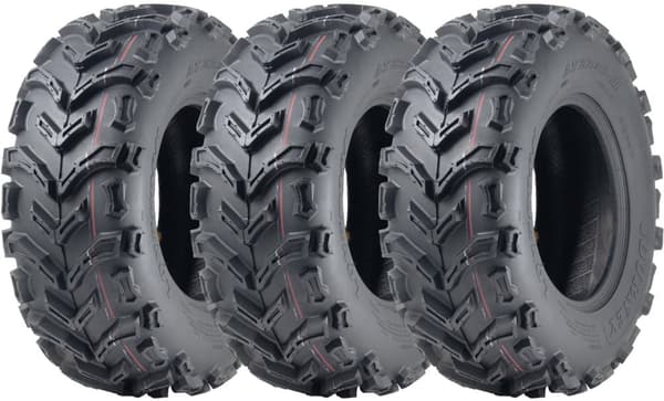 23x8.00-11 Quad ATV-dæk 6ply E-Marked Road Legal Tubeless 205/75-11 (sæt med 3)