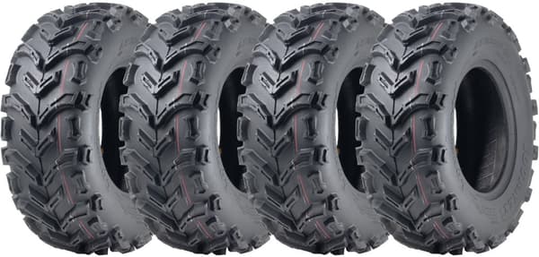 23x8.00-11 Quad ATV Däck 6ply E-Marked Road Legal Tubeless 205/75-11 (Set om 4)