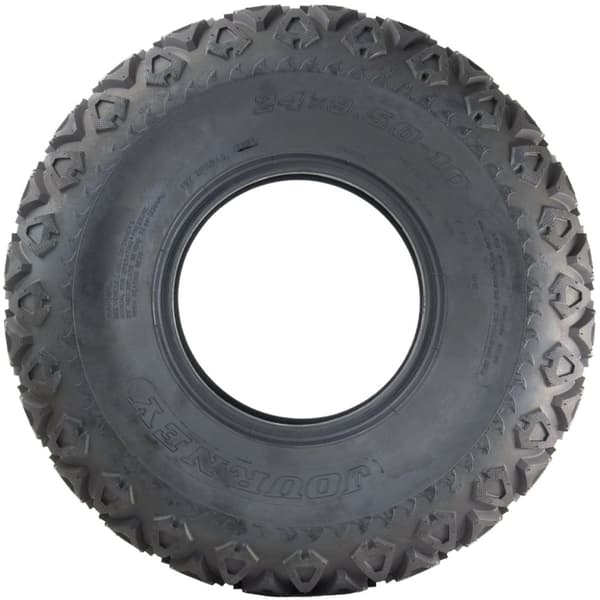 24x9.50-10 Utility ATV Gator Dæk P3026 Grass 6-ply Tubeless Journey 240/75-10