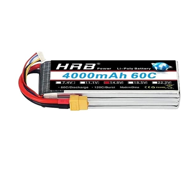 Lipo-akku, suuret kapasiteettivaihtoehdot, Deans XT60-liitin, 3S 6000mAh T