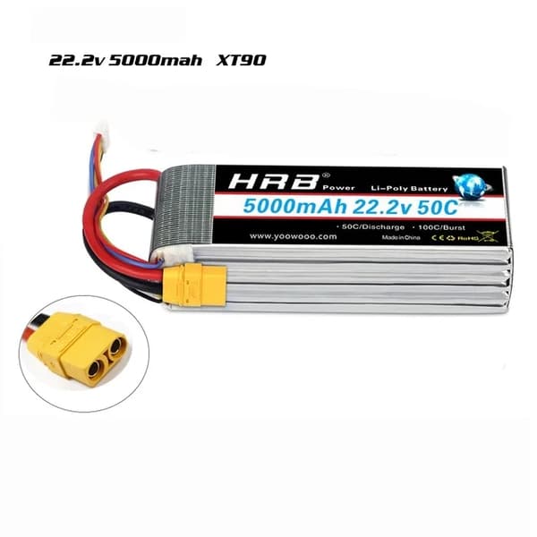 Lipo Batteri, Høj Kapacitet Muligheder, Deans XT60 Forbinder, 3S 6000mah T
