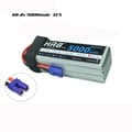 Pikkukuva 2 / 2: Lipo-akku, suuret kapasiteettivaihtoehdot, Deans XT60-liitin, 6S 5000mah EC5