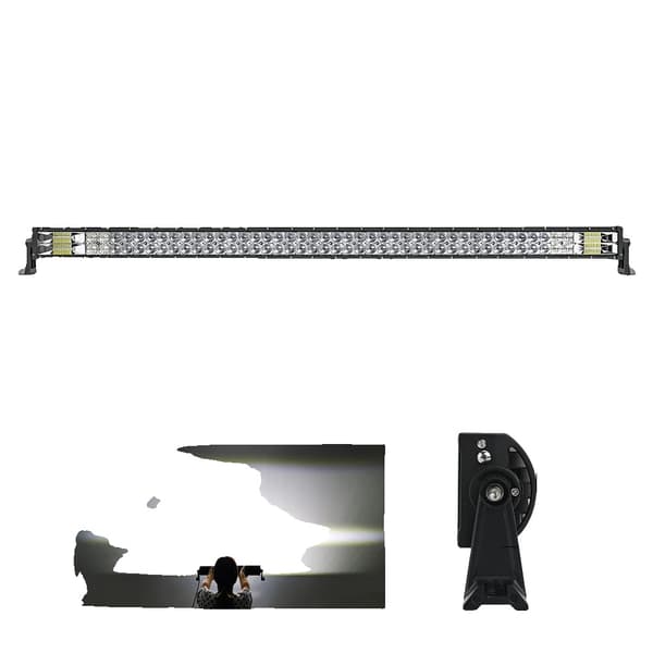 LED-ljusramp, 2-radig design, kombinations offroad-ljus, 52Rak utan tråd