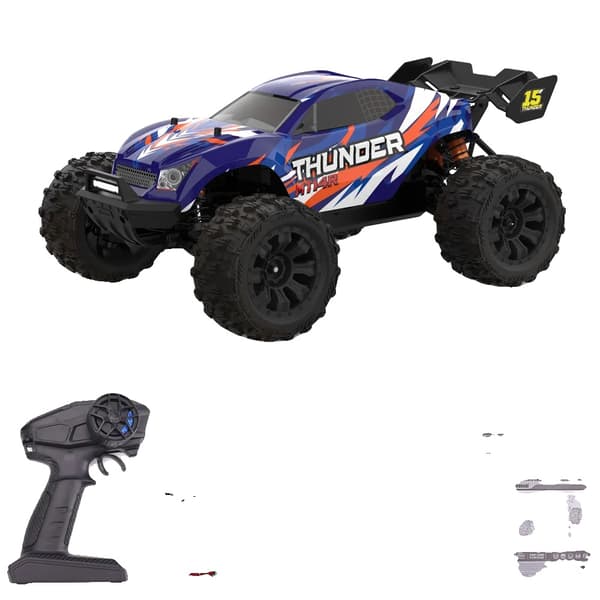 RC Truck, 80 km/t, 2200 mAh batteri, 4-kanals kontrol,MT14R 3B Mørkeblå