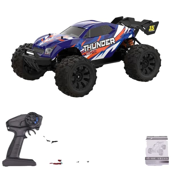 RC Truck, 80 km/h, 2200 mAh batteri, 4-kanals kontroll,MT14R 2B Mörkblå