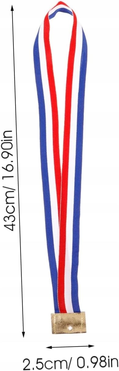 Medaljebånd til et barn 1 STK Medaljebåndssash til medalje på halsen