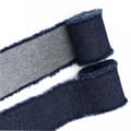 Pikkukuva 3 / 4: INF Denim-hapsutrimmi kudotulla nauhalla - tummansininen, 4 cm leveä (1,5 metriä)