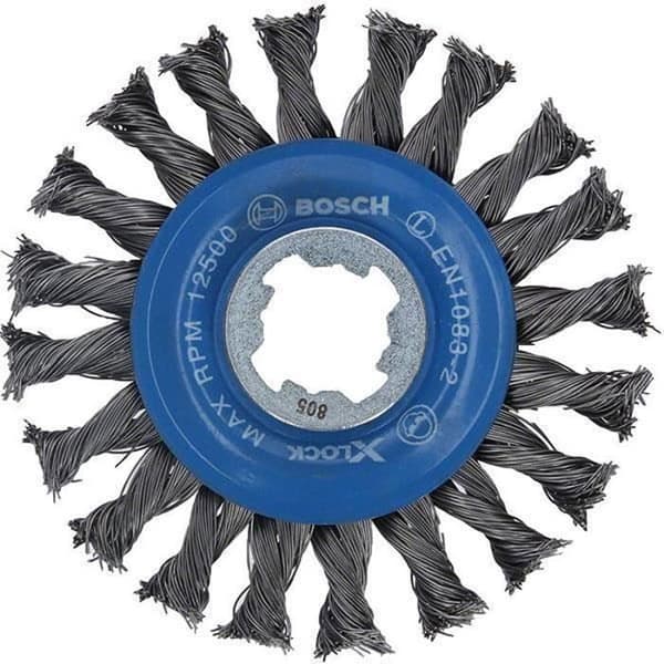 BOSCH X-LOCK Twisted Wire Circular Borste 115mm - Tung för metall