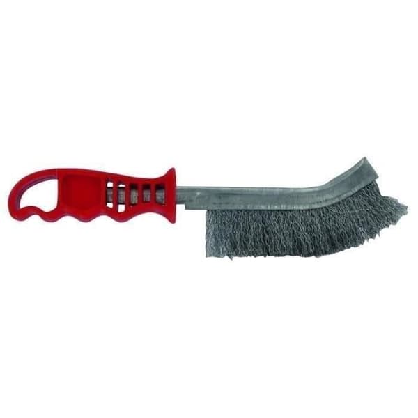 TIVOLY konvex ergonomisk handborste - ståltråd - Borste
