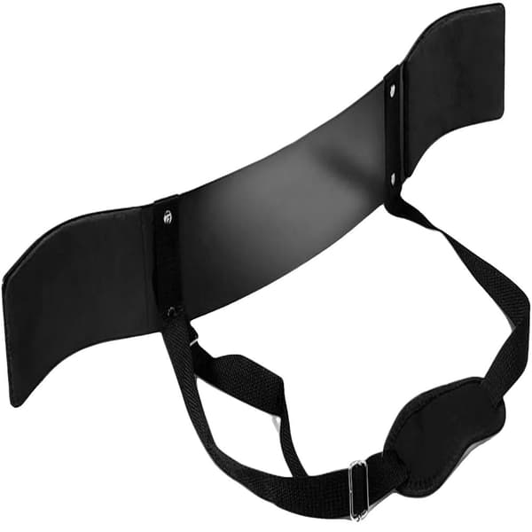 Heavy Duty Arm Blaster, Ergonomisk Nakkestøtte, Justerbare Remme, Holdbar Konstruktion
