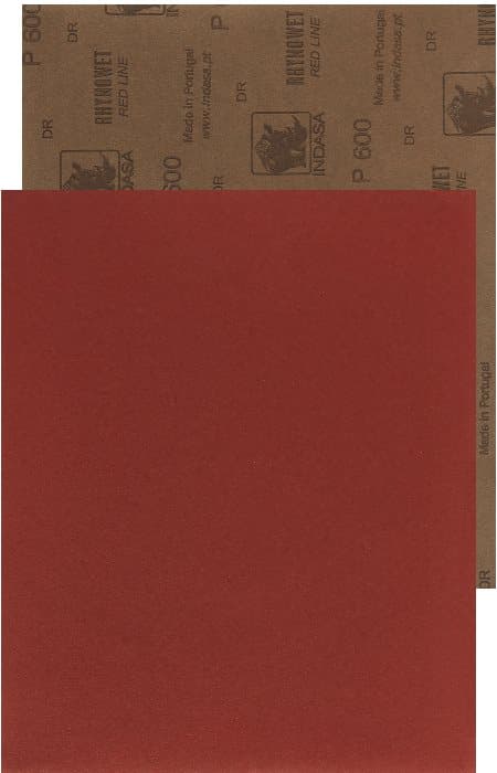 INDASA Vandbaseret papir Red-Line Rhynowet P220