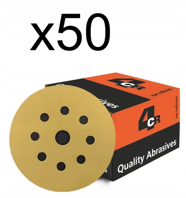 4CR 3050 Kardborreskiva 125mm P180 x50