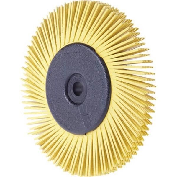 Radialborste - 3M - BB-ZB - Ø150x12mm - Korn 120 - Vit - 8 segment