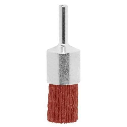 Borsteborste för Bosch Drill 2609256540 - Nylontrådar och korundslipmedel 6 x 25 mm