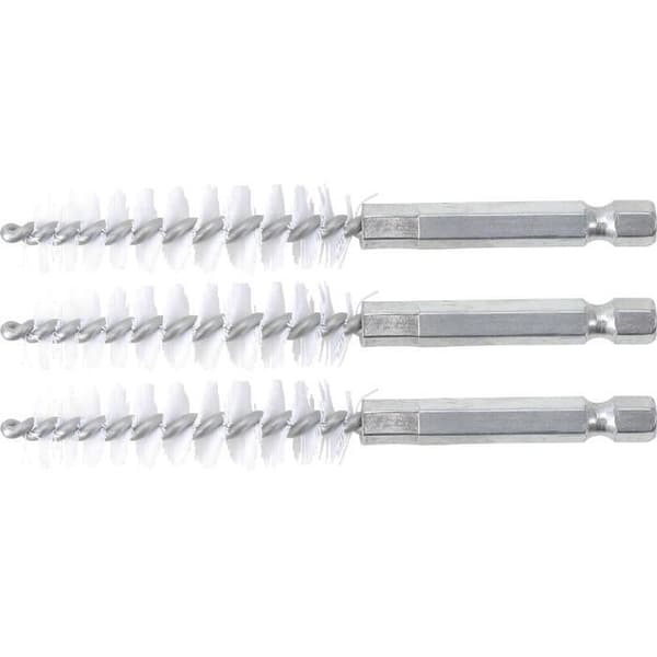 PLAT NYLONBORSTE | 13MM | 6,3 MM (1-4 tum) | 3ST BGS 3078-13-N
