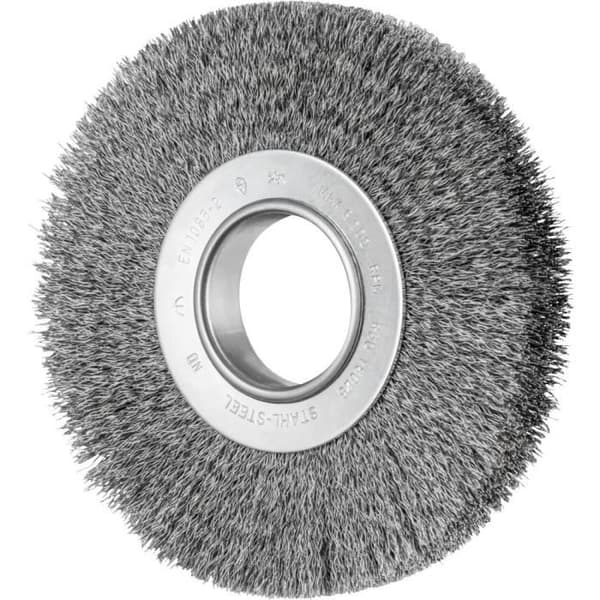 PFERD rundborste - RBU Ø 180 x 25 mm - Ståltråd 0,30 - Slipstöd