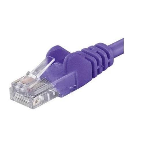Patchcord UTP RJ45-RJ45 Cat.6, 0.25m, violet, "UTP-6-0.25-V" (timbru verde 0.08 lei)