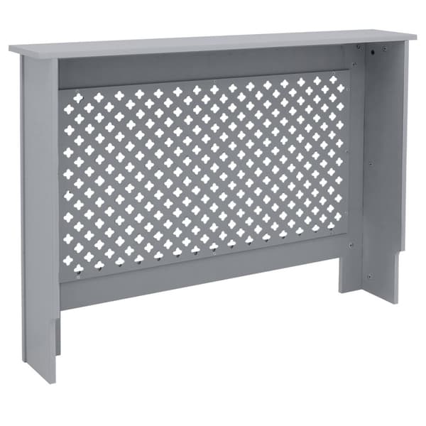 ML Design jäähdyttimen verhous hunajakennolla kuvio 112x19x82cm harmaa MDF maalattu makuuhuoneen olohuone