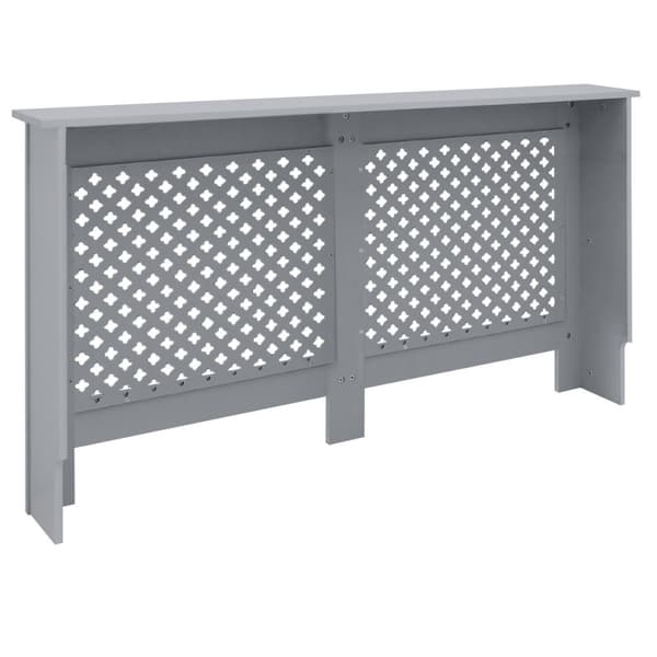 ML Design jäähdyttimen trimmaus hunajakennolla kuvio 152x19x82cm harmaa valmistettu MDF lakattu makuuhuoneen olohuone