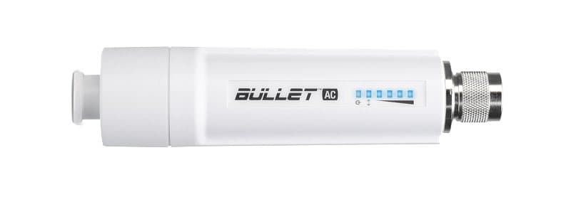 Ubiquiti airMAX Bullet AC-radio, 300+ Mbps, vandafvisende, plug and play