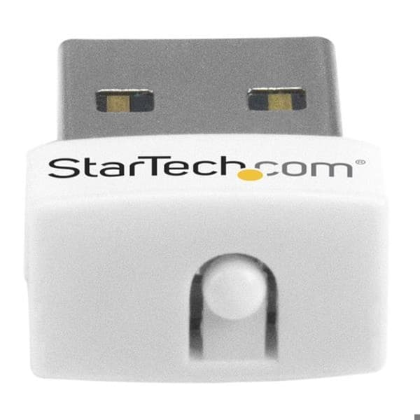 USB WiFi-adapter - STARTECH.COM - USB150WN1X1W - 150 Mbps - 2.4 GHz - Vit سفید