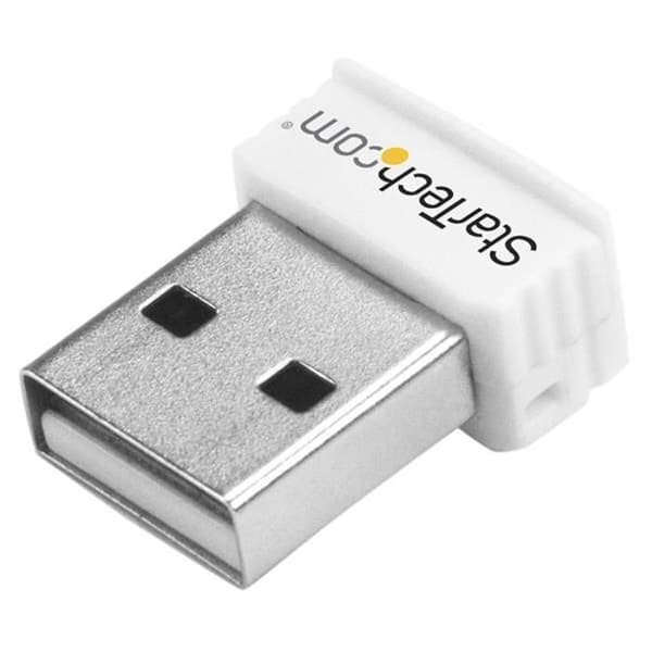 USB WiFi-adapter - STARTECH.COM - USB150WN1X1W - 150 Mbps - 2.4 GHz - Vit سفید