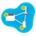 Miniatyrbillede 3 af 4: AVM FRITZ!Repeater 6000 AX - WiFi-forstærker - Tri-Band- WiFi 6 - 6000 Mbps