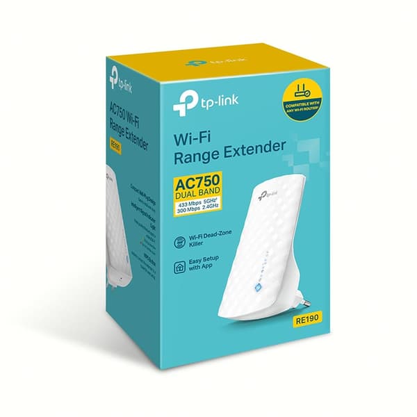 TP-Link RE190 Wifi-förstärkare - 433 Mbps