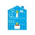 Miniatyrbild 3 av 4: AVM FRITZ! Repeater 2400 - Wi-Fi räckviddsförlängare - Wi-Fi - dubbelband