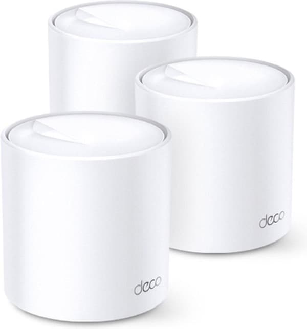 TP-Link Deco X20 - Mesh Wifi - Wifi 6 - 1800 Mbps - 3-pack - 2020