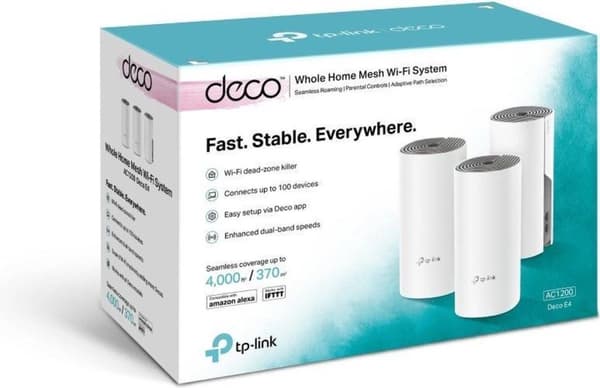 TP-Link AC1200 -koko kodin mesh-Wi-Fi-järjestelmä, 3 kpl