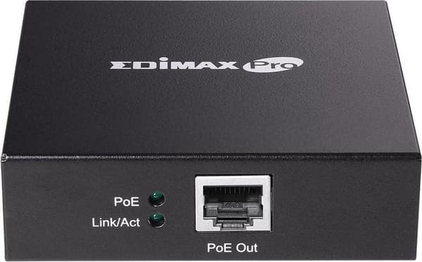 Edimax GP-101ET Gigabit POE+ Extender [2x RJ45, 10/100/1000 Mbps, IEEE 802.3at, 100m]