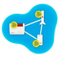 Miniatyrbillede 3 af 5: FRITZ!Repeater 3000 AX trådløs router Gigabit Ethernet tri-band (2,4 GHz / 5 GHz / 5 GHz) hvid (20002988)