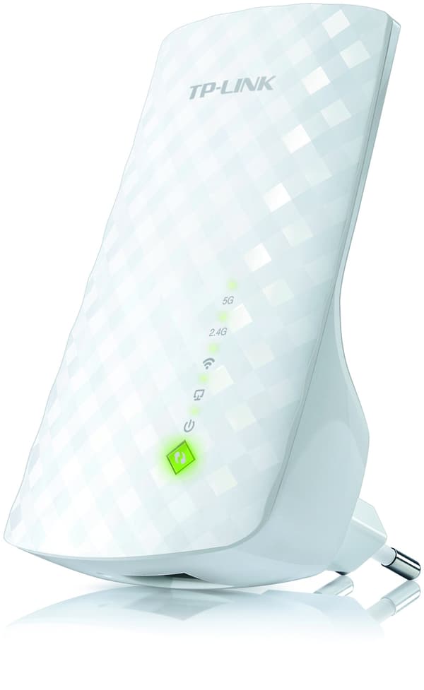 tplink AC750 Wi-Fi Range Ext., Dual Band 2.4/5GHz 805.11ac, 750Mbps