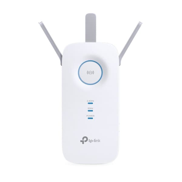 Wi-Fi forstærker TP-Link RE450 Dual Band 5 GHz Hvid