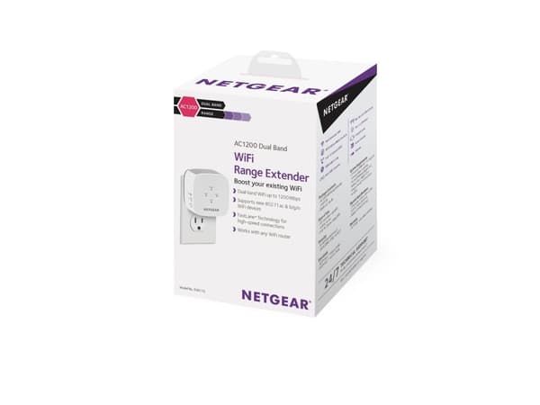 NETGEAR EX6110 - Wi-Fi Range Extender - Wi-Fi 5 - 2,4 GHz, 5 GHz