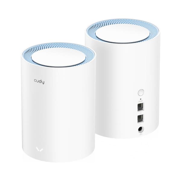 Cudy M1200 2-PACK mesh wi-fi system Dual-band (2.4 GHz / 5 GHz) Wi-Fi 5 (802.11ac) White 1 Internal