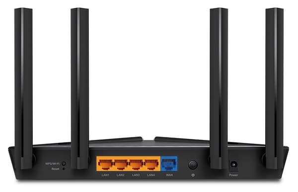 TP-LINK AX1800 Dual Band Wi-Fi 6 Router | EX220 | 802.11ax | 10/100/1000 Mbit/s | Ethernet LAN (RJ-45) ports 4 | Mesh Support Yes | MU-MiMO Yes | No m