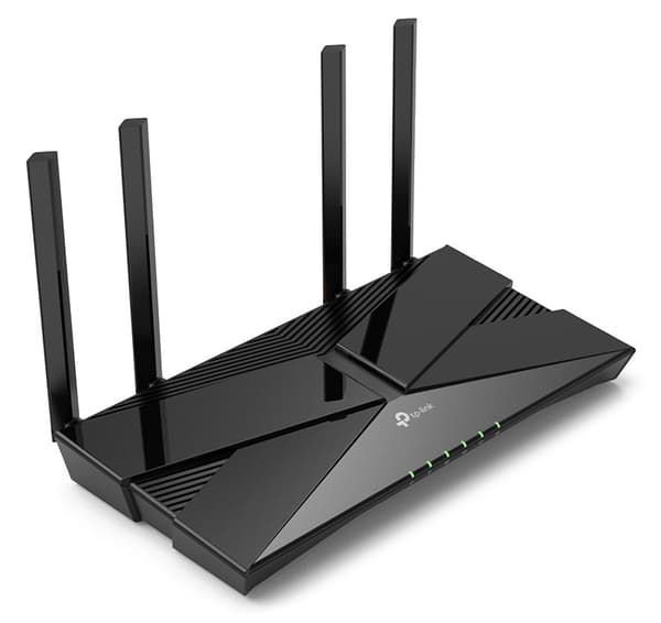 TP-LINK AX1800 Dual Band Wi-Fi 6 Router | EX220 | 802.11ax | 10/100/1000 Mbit/s | Ethernet LAN (RJ-45) ports 4 | Mesh Support Yes | MU-MiMO Yes | No m