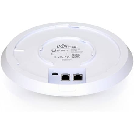 Ubiquiti 802.11AC Wave 2 Access Point with Security Radio and BLE , EU Hvid